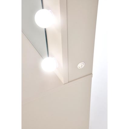 AMORIO 120x55 cm Vanity Table, Cashmere