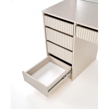 AMORIO 120x55 cm Vanity Table, Cashmere