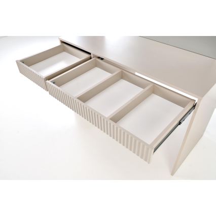 AMORIO 120x55 cm Vanity Table, Cashmere