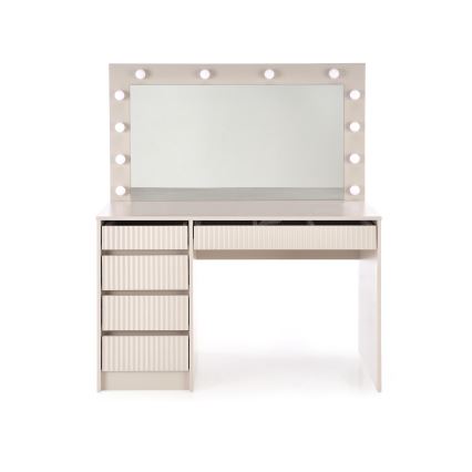 AMORIO 120x55 cm Vanity Table, Cashmere