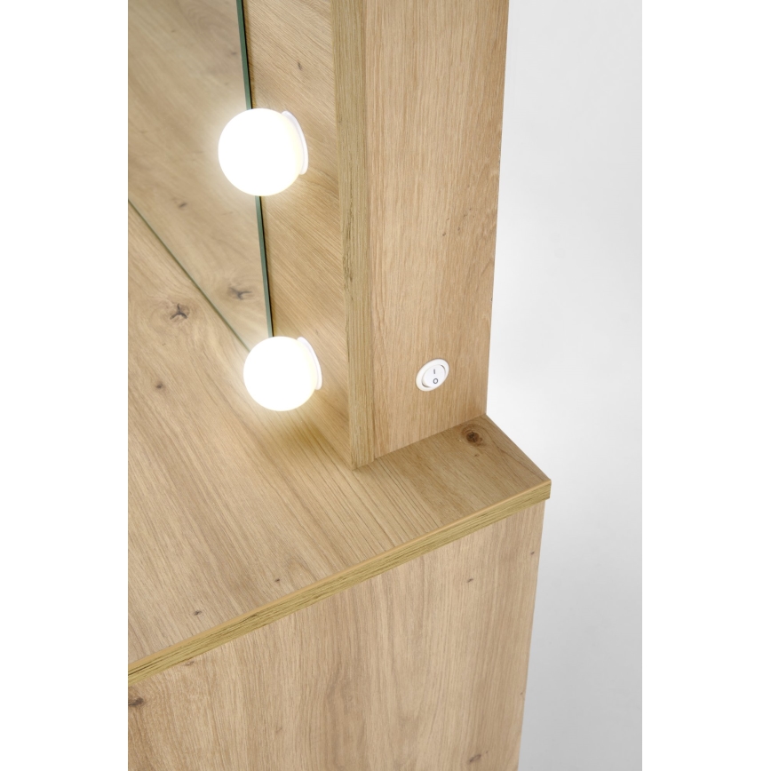 AMORIO Vanity Table 94x43 cm, Artisan Oak
