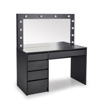 AMORIO Vanity Table, Black