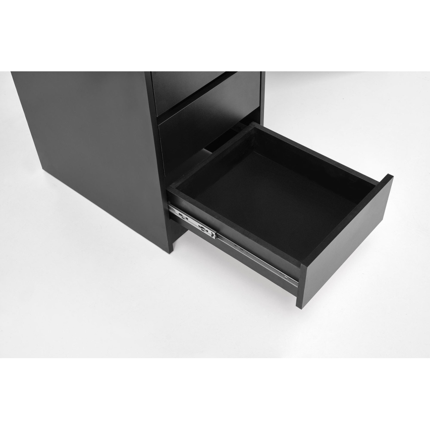 AMORIO Vanity Table, Black