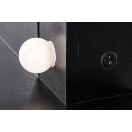 AMORIO Vanity Table, Black