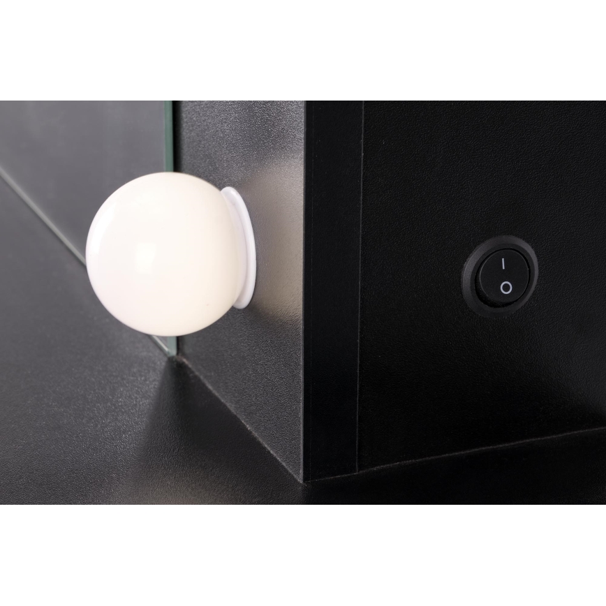 AMORIO Vanity Table, Black