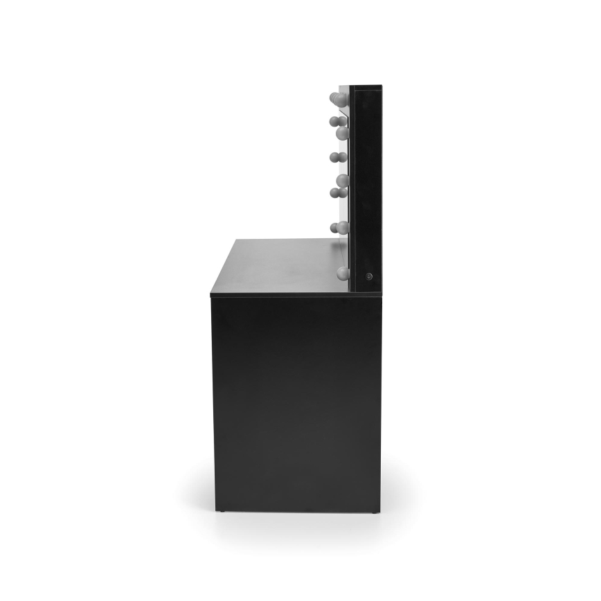 AMORIO Vanity Table, Black