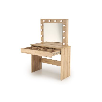 AMORIO Vanity Table in Artisan Oak