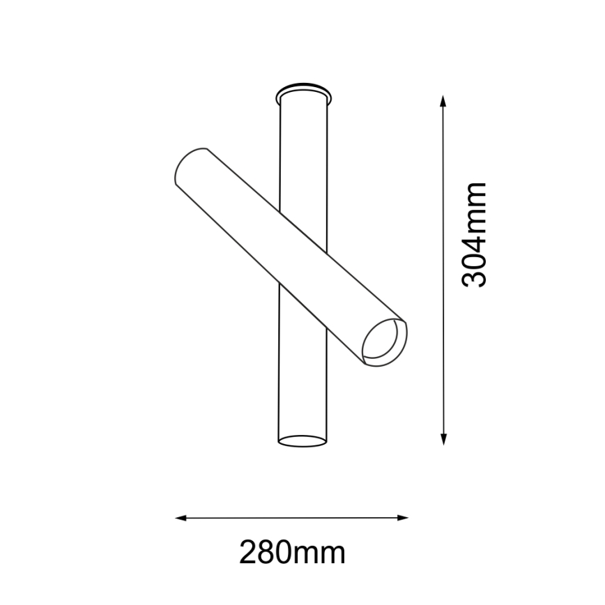 Amplex - Spotlight 1xGU10-MR11/15W/230V white/brass