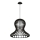 Amplex - Cable Pendant Light 1xE27/20W/230V Black