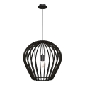 Amplex - Cable-suspended pendant light 1xE27/20W/230V Black