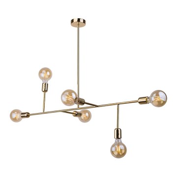 Amplex - Chandelier on a pole 6xE27/10W/230V