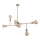 Amplex - Chandelier on a pole 6xE27/10W/230V