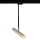 Amplex - Chandelier on a pole for rail system 1xGU10-MR11/15W/230V black/brass