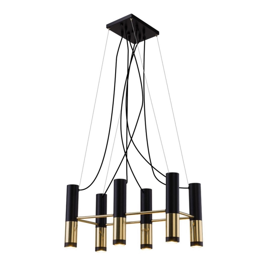 Amplex - Chandelier on a string 6xGU10/15W/230V