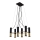 Amplex - Chandelier on a string 6xGU10/15W/230V