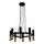 Amplex - Chandelier on a string 8xGU10/15W/230V