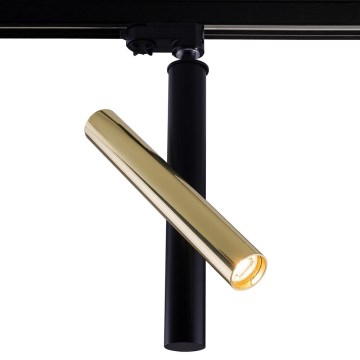 Amplex - Spotlight for rail system 1xGU10-MR11/15W/230V black/brass
