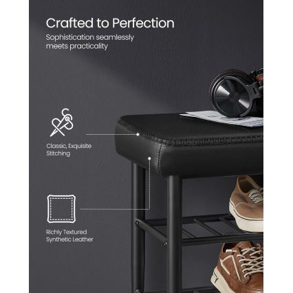ANDOR Shoe Cabinet, Black