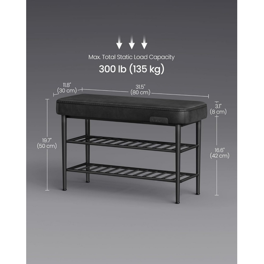 ANDOR Shoe Cabinet, Black