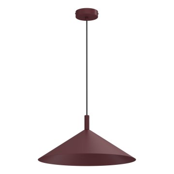 ANEGA cable-hung pendant 1xGX53/15W/230V, Ø 40 cm, Burgundy
