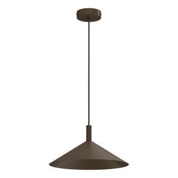 ANEGA cable-suspended pendant light 1x GX53/15W/230V, Ø 30 cm, brown