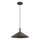 ANEGA cable-suspended pendant light 1x GX53/15W/230V, Ø 30 cm, brown