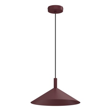 ANEGA Cable-Suspended Pendant Light 1xGX53/15W/230V Ø 30 cm, Burgundy