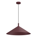 ANEGA cable-suspended pendant light 1xGX53/15W/230V, Ø 50 cm, Burgundy