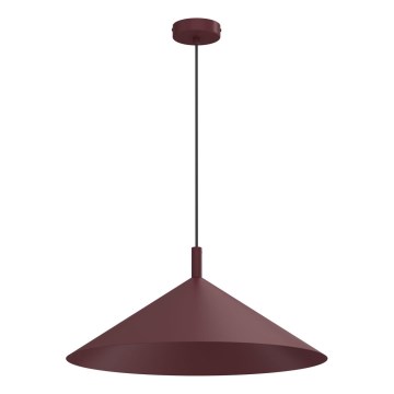 ANEGA cable-suspended pendant light 1xGX53/15W/230V, Ø 50 cm, Burgundy
