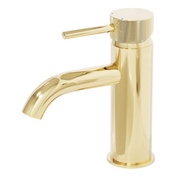 ANHOLT 15.6 cm Washbasin Mixer, Polished Brass