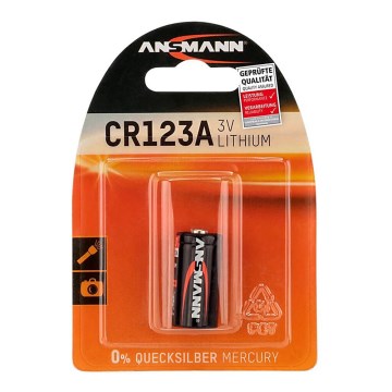 Ansmann 04006 - CR123A - Lithium battery 3V