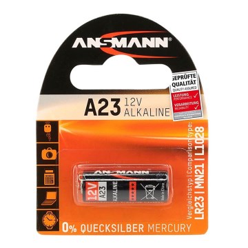 Ansmann 04678 - A 23 - Alkaline battery A23/LR23/LRV08, 12V