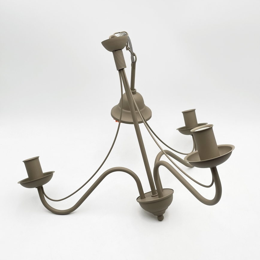 ANTON Chain Chandelier 3xE14/60W/230V Beige