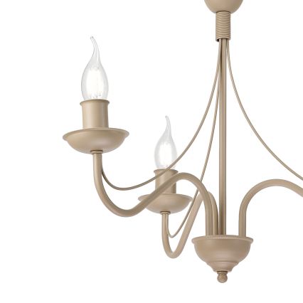 ANTON Chain Chandelier 3xE14/60W/230V Beige