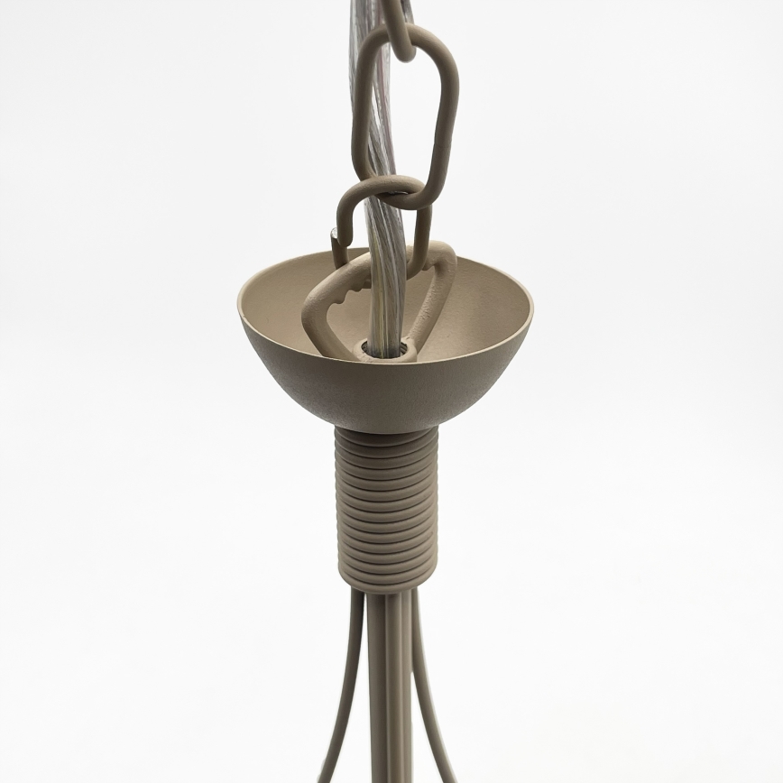 ANTON Chain Chandelier 3xE14/60W/230V Beige