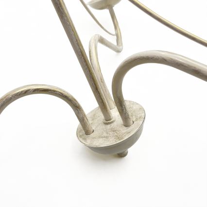 ANTON Chain Chandelier 3xE14/60W/230V, White Patina
