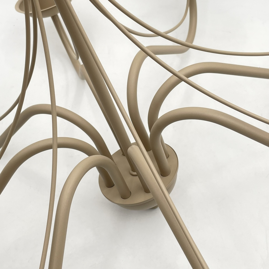 ANTON Chain Chandelier 8x E14/60W/230V, Beige