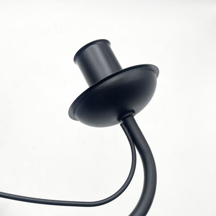 ANTON Chain-Hung Chandelier 3xE14/15W/230V, Black