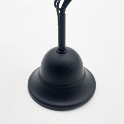 ANTON Chain-Hung Chandelier 3xE14/15W/230V, Black