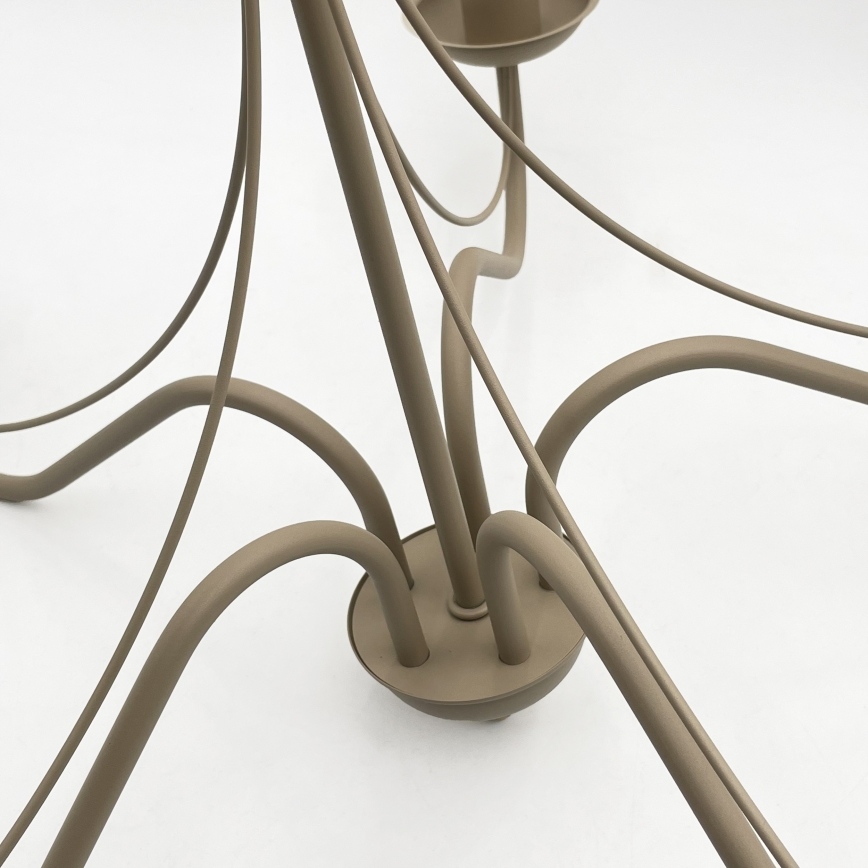 ANTON Chain-Hung Chandelier 5xE14/60W/230V, Beige