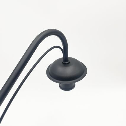 ANTON Chain-Hung Chandelier 8xE14/60W/230V, Black