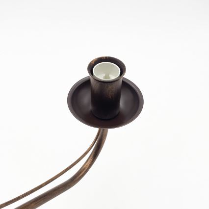 ANTON chain-hung chandelier 8xE14/60W/230V, bronze