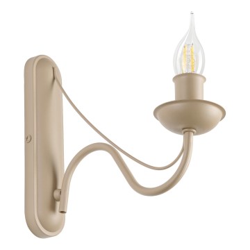 ANTON Wall Lamp 1xE14/60W/230V Beige