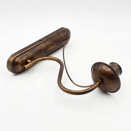 ANTON Wall Lamp 1xE14/60W/230V bronze