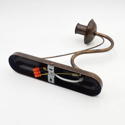 ANTON Wall Lamp 1xE14/60W/230V bronze
