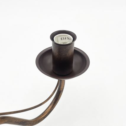 ANTON Wall Lamp 1xE14/60W/230V bronze
