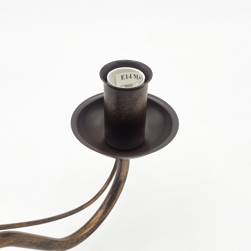 ANTON Wall Lamp 1xE14/60W/230V bronze