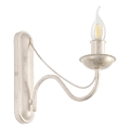 ANTON Wall Lamp 1xE14/60W/230V White Patina