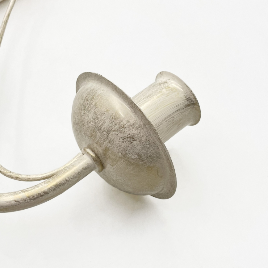 ANTON Wall Lamp 1xE14/60W/230V White Patina