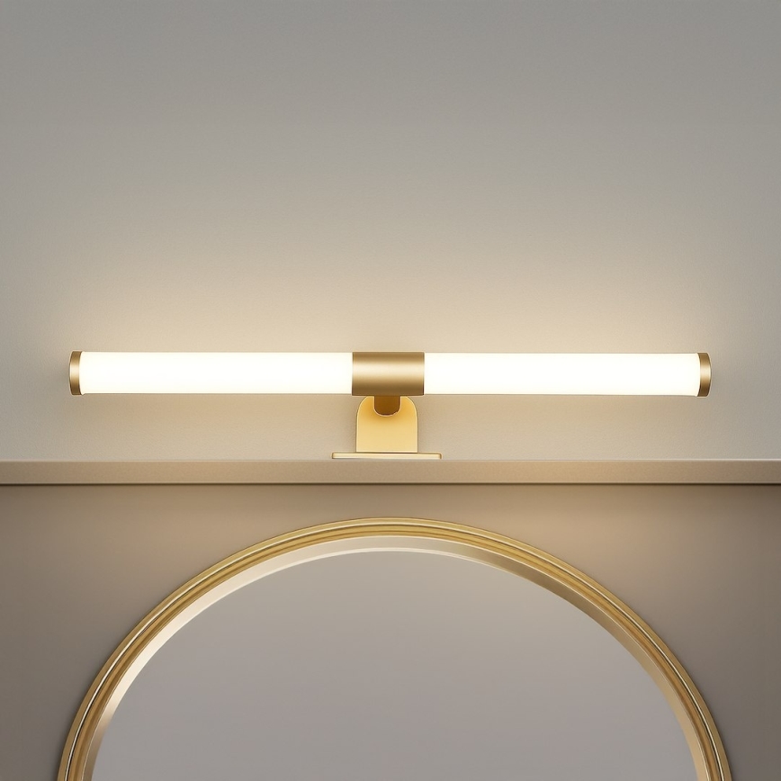 APA LED 2-in-1 Bathroom Mirror Light, 6W/230V, 40 cm, IP44, Gold